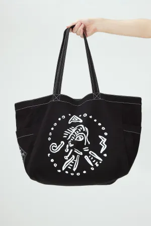 OIL STICK (SUSUMU MUKAI) TOTE BAG