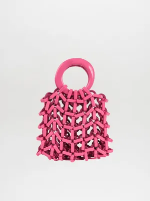 Omegna Handbag Magenta / Plum