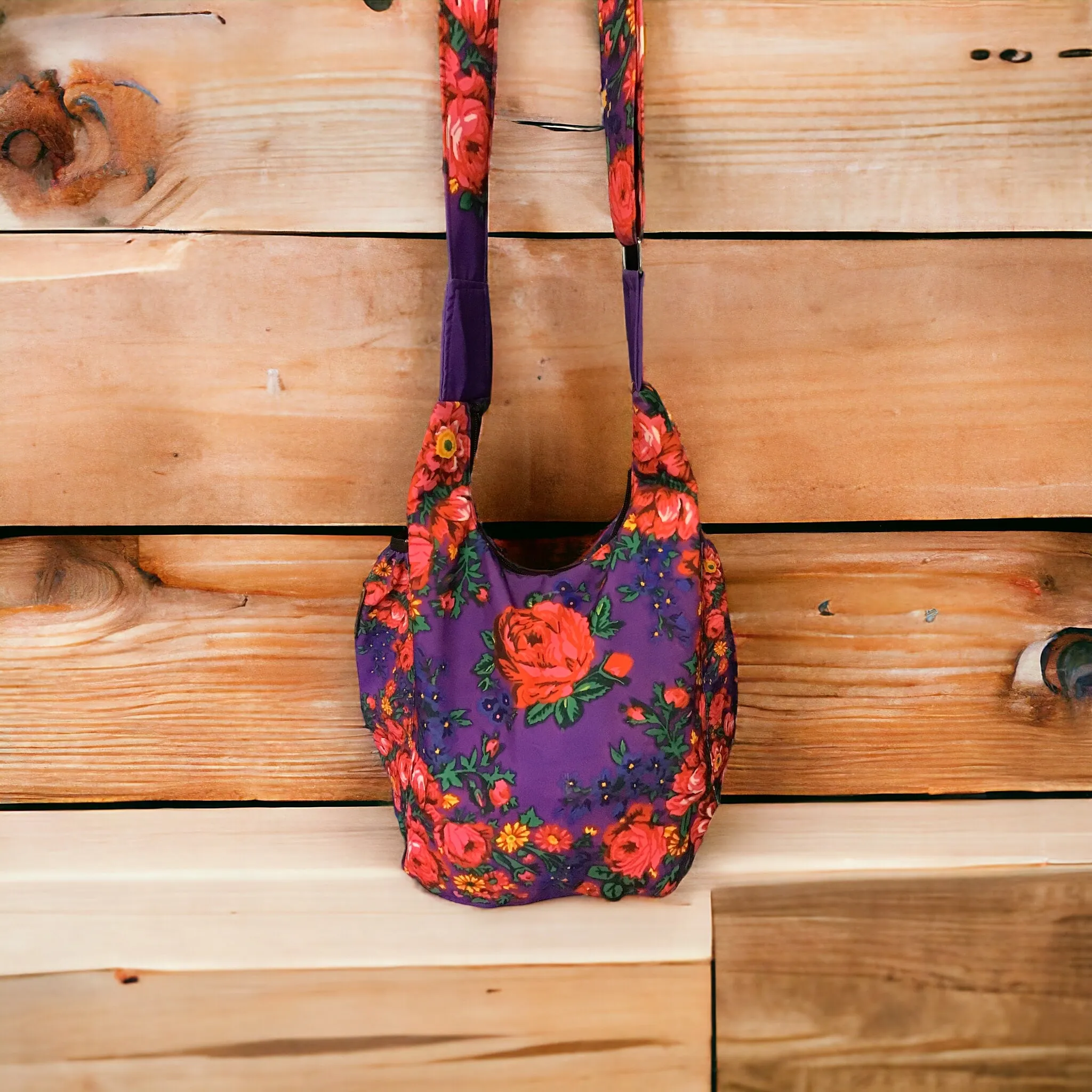 Purple Kookum Crossbody Bag