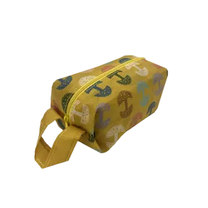 Repeat Tree Pouch Small - Yellow