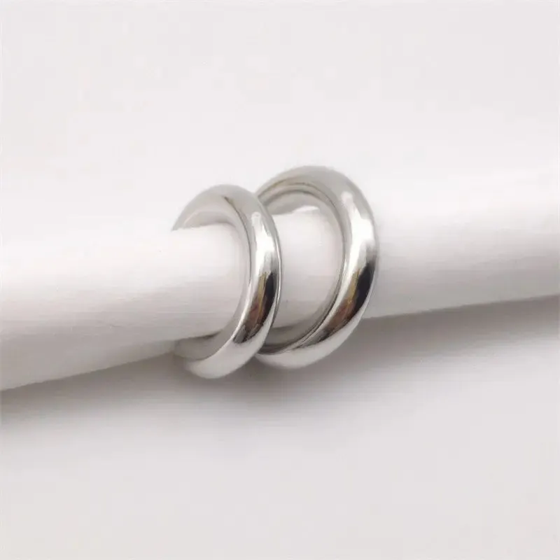 Silver Trendy Fake Cartilage Ear Clips Without Piercing Gold Earring