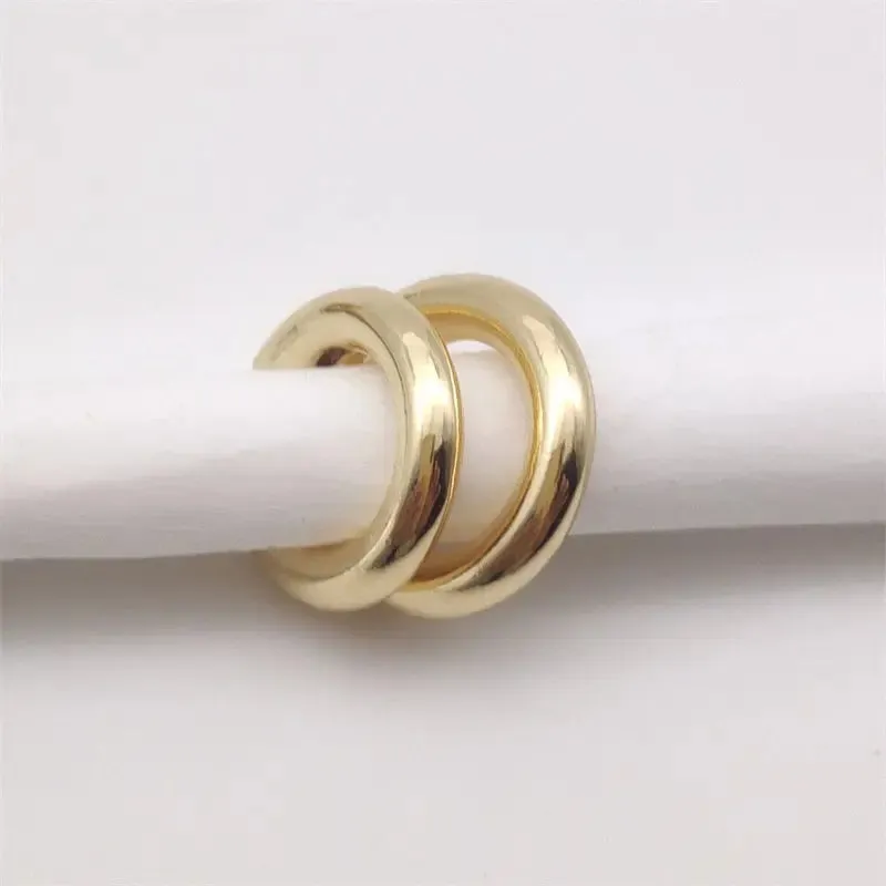 Silver Trendy Fake Cartilage Ear Clips Without Piercing Gold Earring