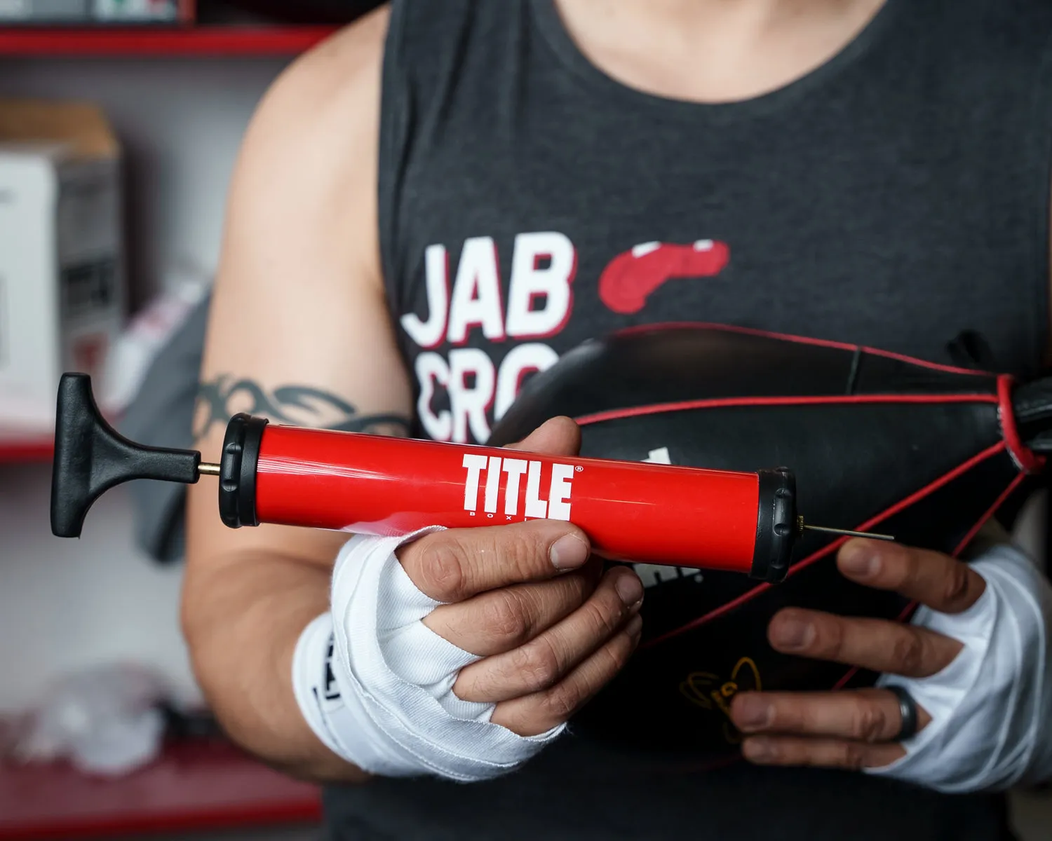 TITLE Boxing Air Pump