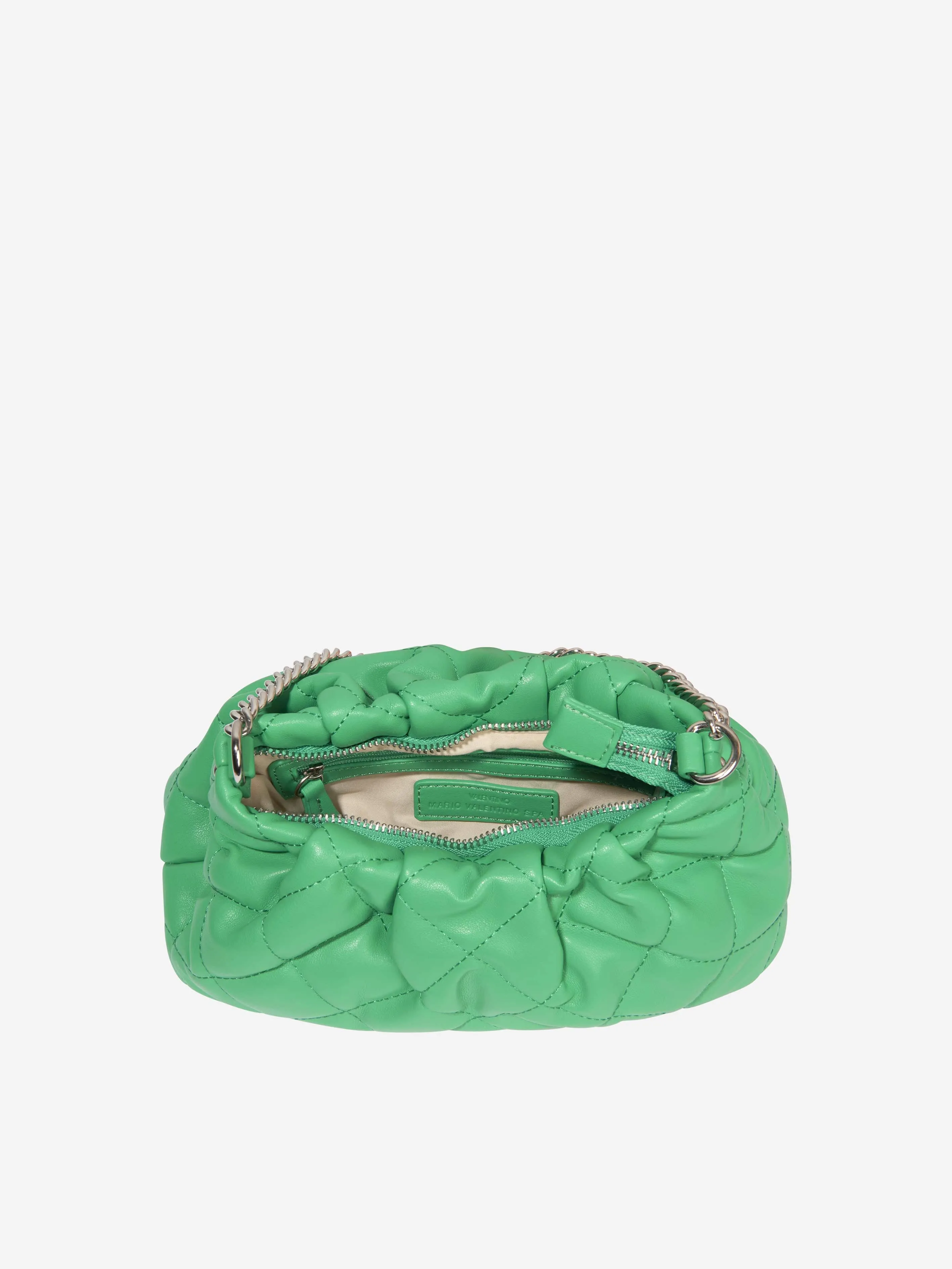 Valentino Girls Recycled Ocarina Pochette Bag in Green