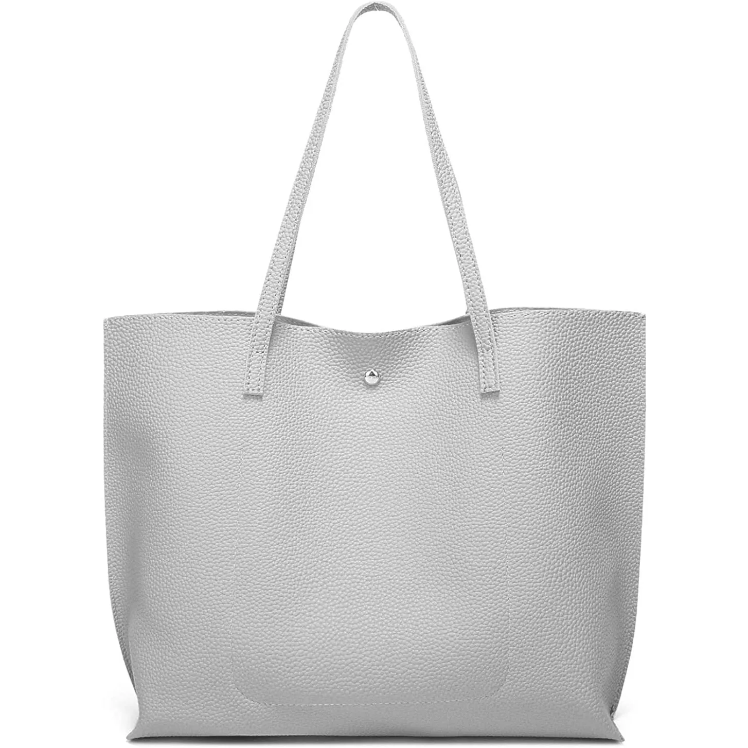 Women's Soft Faux Leather Tote Shoulder Bag